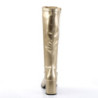 Funtasma GOGO-300 Gold Vegan Chunky Heel 70s Boots
