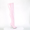 Pleaser SEDUCE-3010 Rose Heeled Thigh High Boots