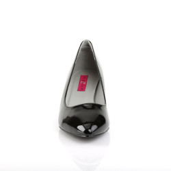 Pleaser Pink Label KITTEN-01 Black Patent Sale Women