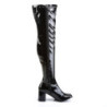 Funtasma GOGO-3000 Black Chunky Thigh High Boots