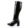Funtasma GOGO-300WC Black Patent Gogo Wide Calf Boots
