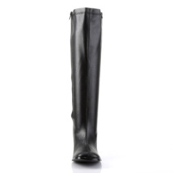 Funtasma GOGO-300WC Black Vegan Gogo Wide Calf Boots