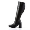 Funtasma GOGO-300WC Black Vegan Gogo Wide Calf Boots