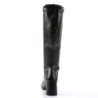 Funtasma GOGO-300WC Black Vegan Gogo Wide Calf Boots