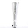 Funtasma GOGO-300WC White Patent Gogo Wide Calf Boots