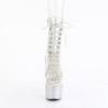 Pleaser BEJEWELED-1021C-2 Transparent Strass Silver