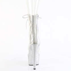 Pleaser BEJEWELED-1021C-2 Transparent Strass Silver