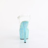 Pleaser BEJEWELED-708RRS Transparent Baby Blue Strass