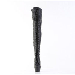 Pleaser DELIGHT-3023 Black Vegan Leather Sale Women