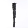 Pleaser DELIGHT-3023 Black Vegan Leather Sale Women