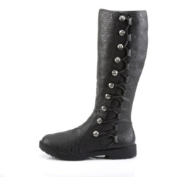 Funtasma GOTHAM-109 Black Vegan Halloween Men Boots