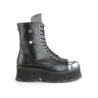 Demonia GRAVEDIGGER-10 Black Vegan Platform Men Boots