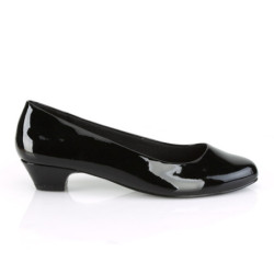 Pleaser Pink Label GWEN-01 Black Patent Sale Men Pumps