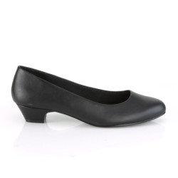 Pleaser Pink Label GWEN-01 Black Vegan Men Pumps