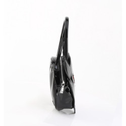 Demonia HB-112 Black-Red Patent Handbags Women