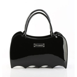 Demonia HB-115 Black Patent Handbags Women