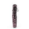 Pleaser FLAMINGO-1040SPF Rose Metallic Hologram Snake