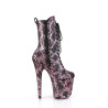 Pleaser FLAMINGO-1040SPF Rose Metallic Hologram Snake