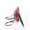 Demonia HB-214 Black-Red Patent Handbags Women