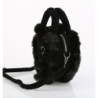 Demonia HB-631 Black Vegan Suede Handbags Women
