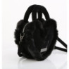 Demonia HB-631 Black Vegan Suede Handbags Women