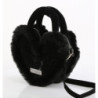 Demonia HB-631 Black Vegan Suede Handbags Women