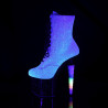 Pleaser UNICORN-1020G Purple Blue Glitter Black Sale