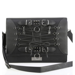 Demonia HB-661 Black Vegan Leather Handbags Women
