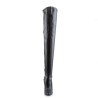 Devious DOMINA-3000 Vegan Stiletto Heeled Thigh Boots