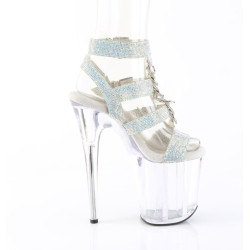 Pleaser FLAMINGO-856RS Strass Pole Dance High Heels