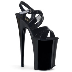 Pleaser INFINITY-997 Patent Extreme Platform High Heels