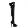 Devious INDULGE-3000 Patent Women Boots