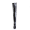 Devious INDULGE-3000 Black Platform Thigh High Boots