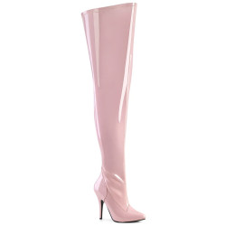 Pleaser SEDUCE-3000WC Rose Wide Shaft Thigh Boots