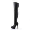 Devious INDULGE-3011 Vegan Platform Thigh High Boots