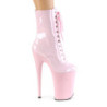 Pleaser INFINITY-1020 Rose Patent Women's Ankle Boots