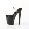 Pleaser XTREME-808SPRS Pewter Pole Dance High Heels Shoes
