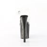 Pleaser XTREME-808SPRS Pewter Pole Dance High Heels Shoes