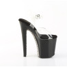 Pleaser XTREME-808SPRS Pewter Pole Dance High Heels Shoes
