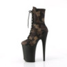 Pleaser INFINITY-1020CM Green Camouflage Mesh Black