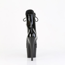 Pleaser ADORE-1020ESC Black Patent Women Ankle Boots