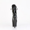 Pleaser ADORE-1020ESC Black Patent Women Ankle Boots