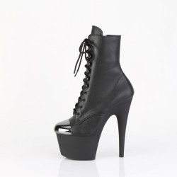 Pleaser ADORE-1020ESC Black Vegan Women's Ankle Boots