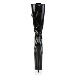 Pleaser INFINITY-2020 Black Extreme Heels Platform Boots