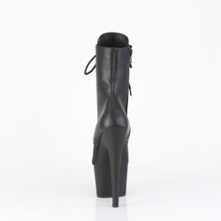Pleaser ADORE-1020ESC Black Vegan Women's Ankle Boots