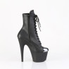 Pleaser ADORE-1020ESC Black Vegan Women's Ankle Boots