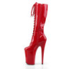 Pleaser INFINITY-2020 Red Extreme Heels Platform Boots