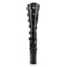 Pleaser INFINITY-2049 Black Extreme Heels Platform Boots