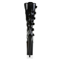 Pleaser INFINITY-2049 Black Extreme Heels Platform Boots
