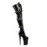 Pleaser ADORE-1020RM Red Vegan Suede Strass Mesh Sale